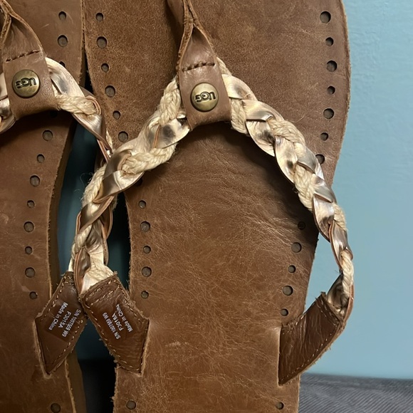 UGG women’s thong slippers size 9 S/N 100-7559 - Picture 13 of 16